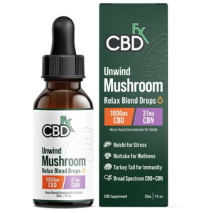 Relax Blend Mushroom Tincture + CBN + CBD
